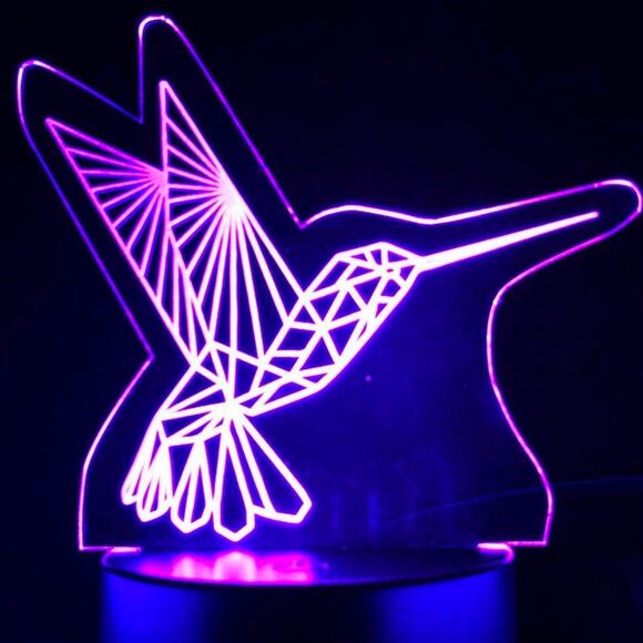 Other - Hummingbird Light led color changing light on stand